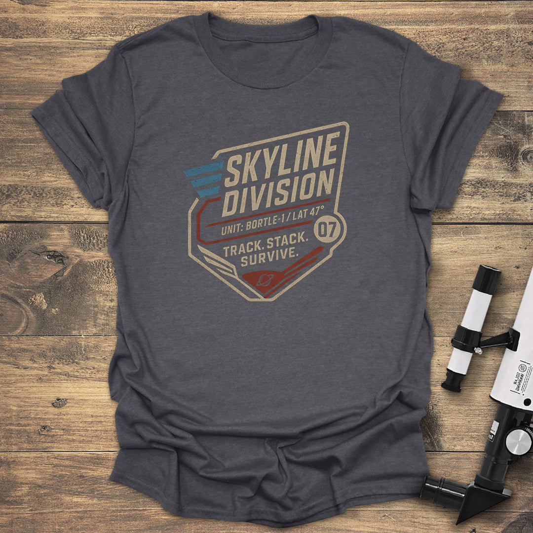 Skyline Division Bortle-1 - Dark heather T-Shirt