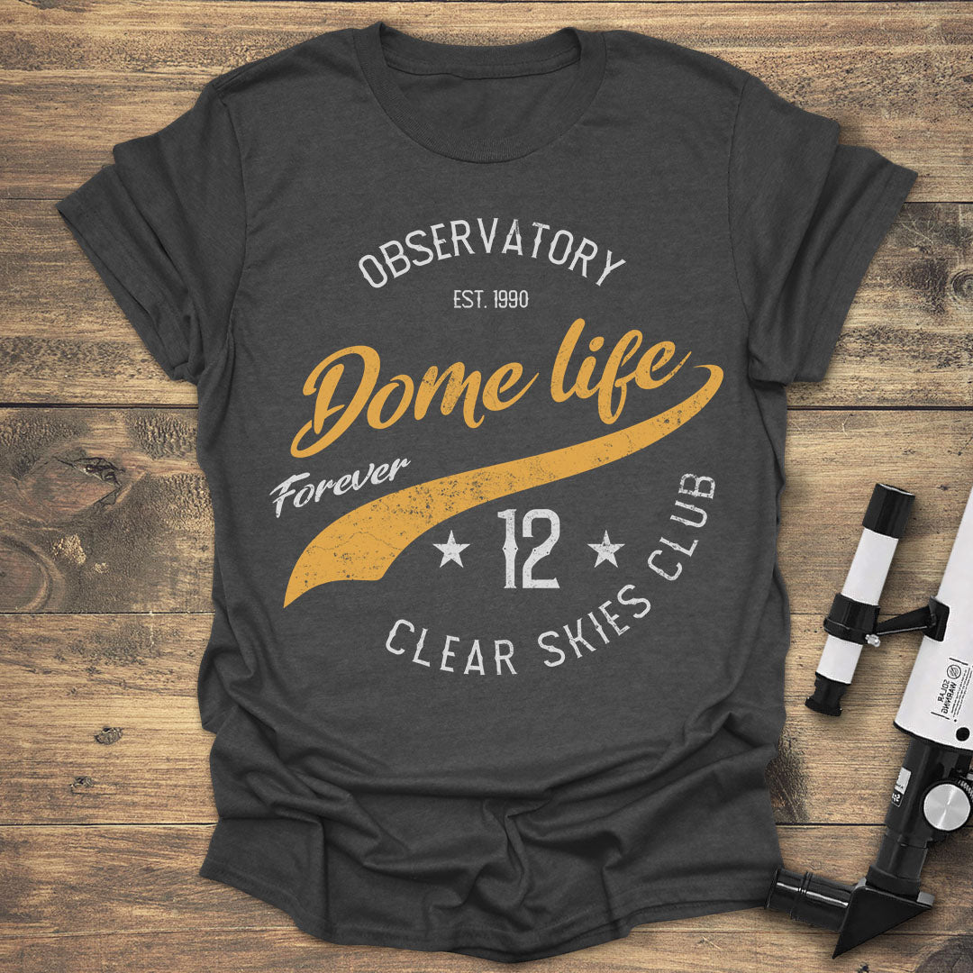 Observatory Dome Life - Dark heather T-Shirt