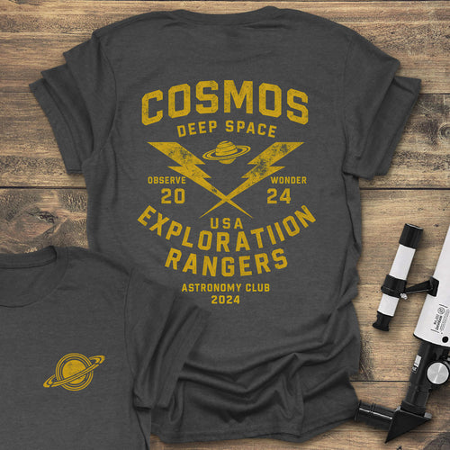 Cosmos Exploration Rangers - Dark heather T-Shirt