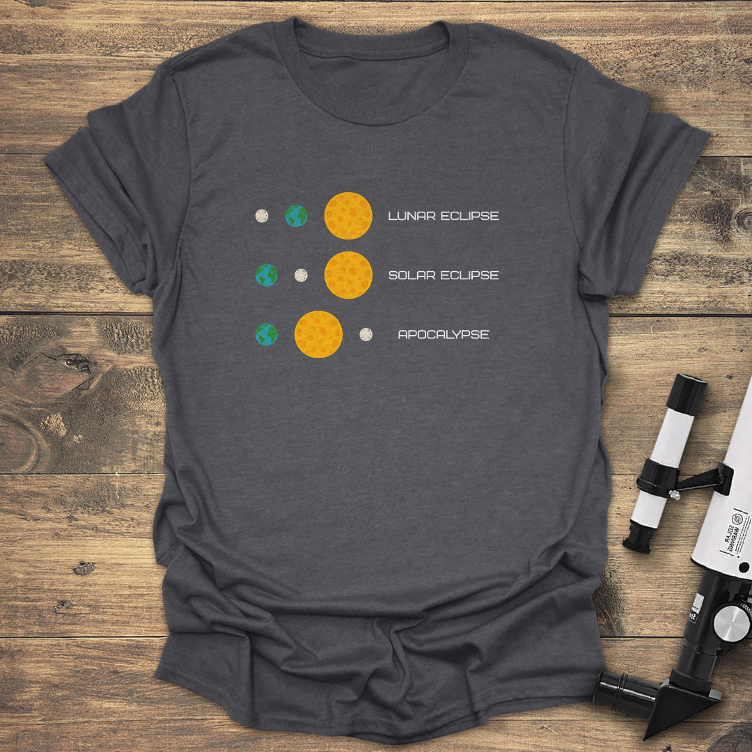Eclipse Apocalypse - Dark heather T-Shirt