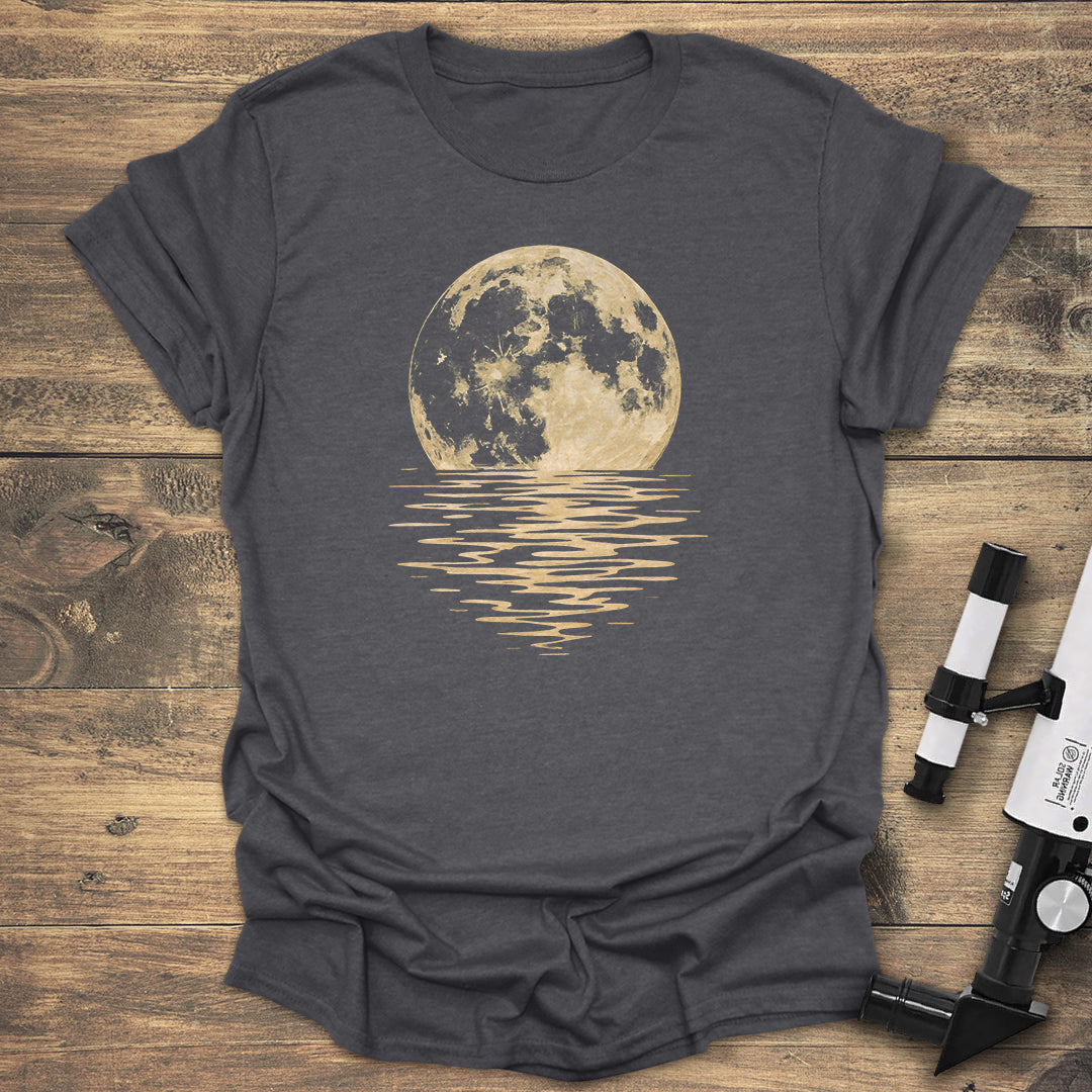 Moon Reflection - Dark heather T-Shirt