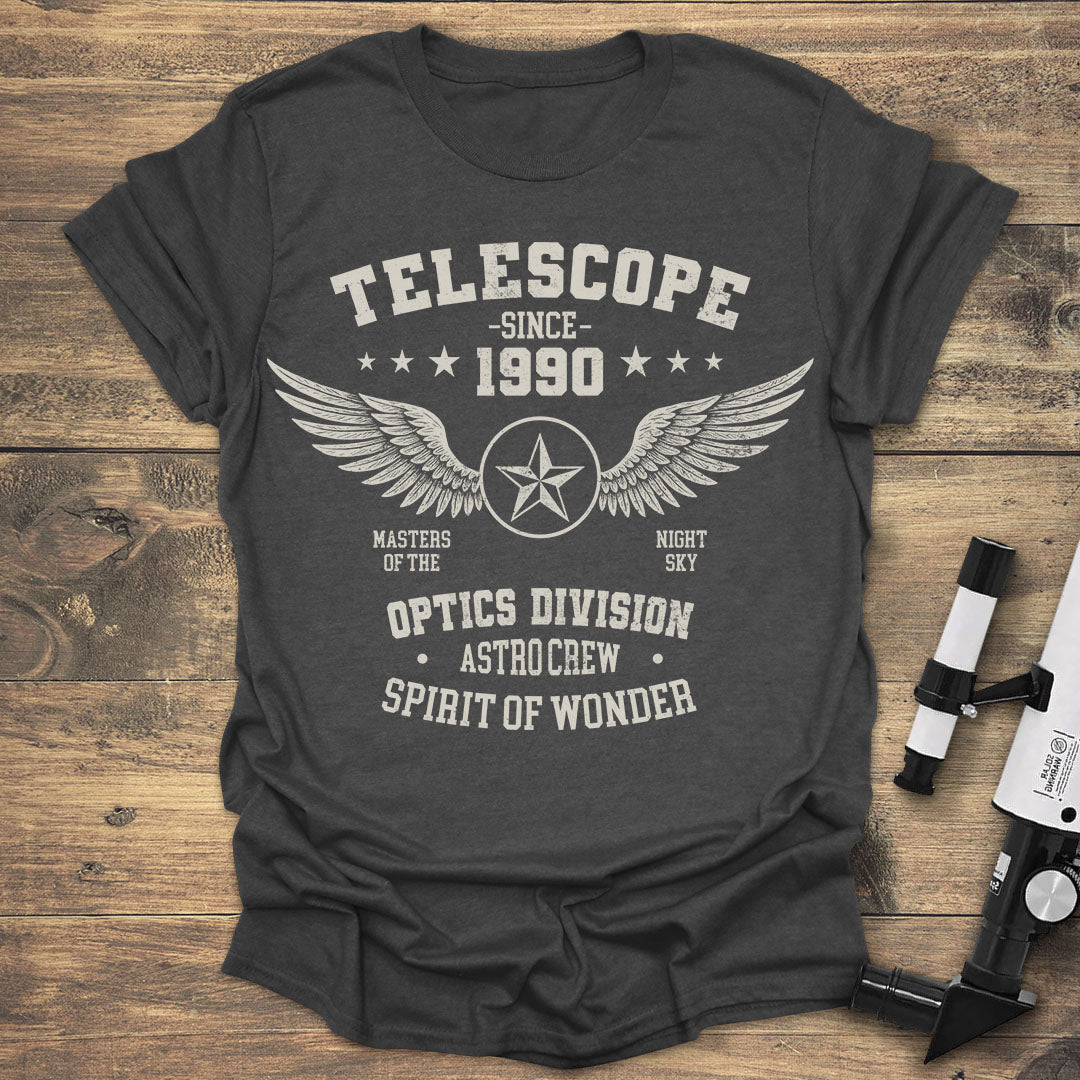 Telescope Since 1990 - Dark heather T-Shirt
