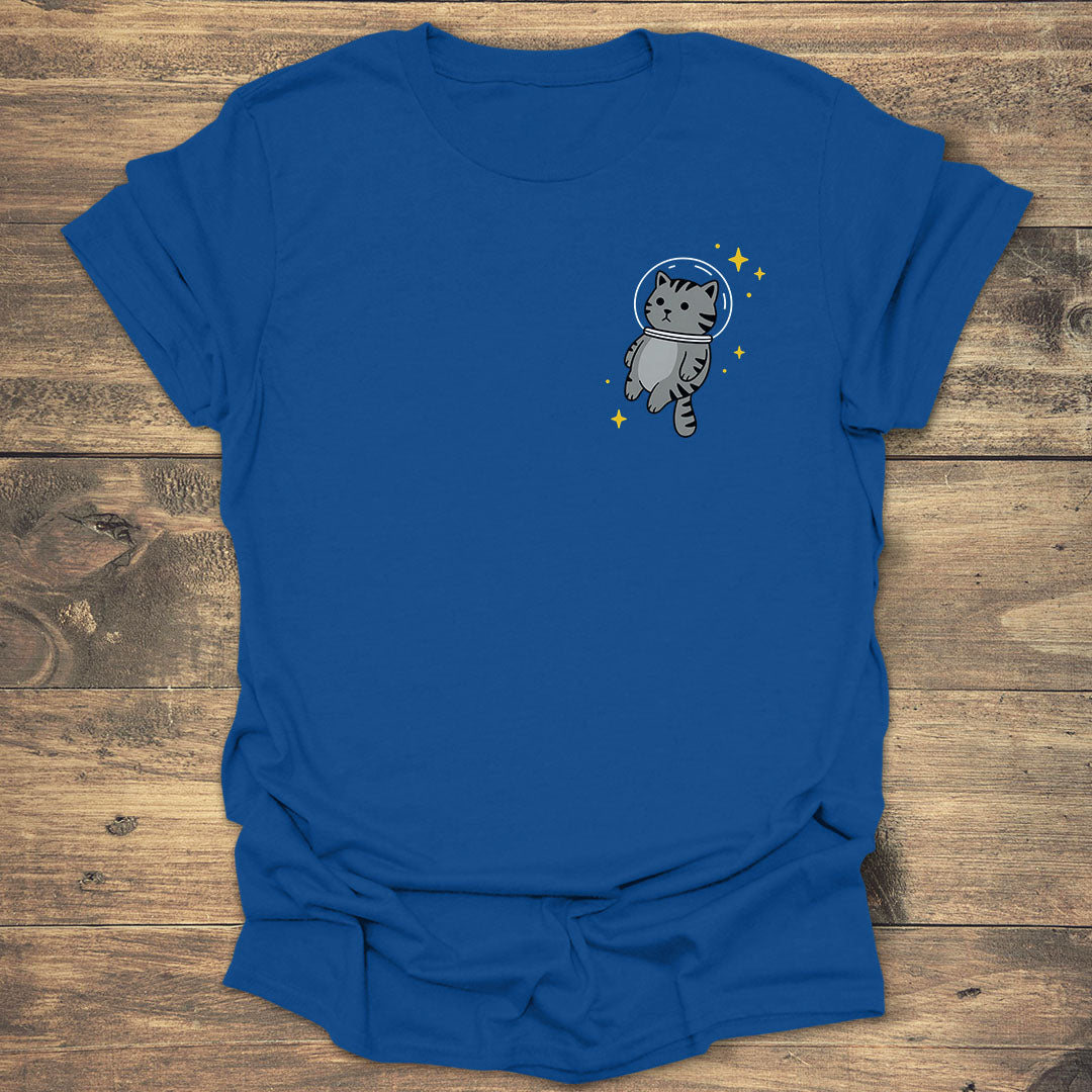 Astro-Cat Space Explorer - Royal T-Shirt