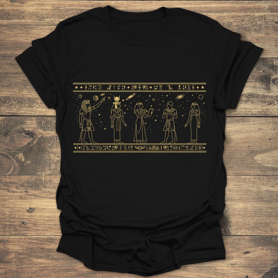 Ancient Egyptian Astronomy - Black T-Shirt