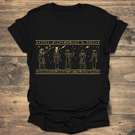 Ancient Egyptian Astronomy - Black T-Shirt