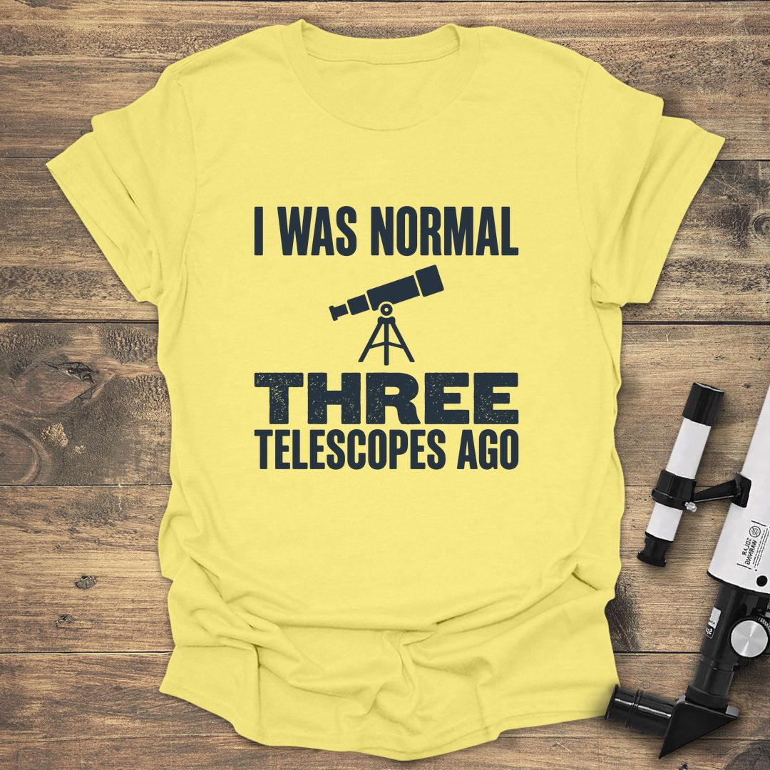 I Was Normal - Cornsilk T-Shirt