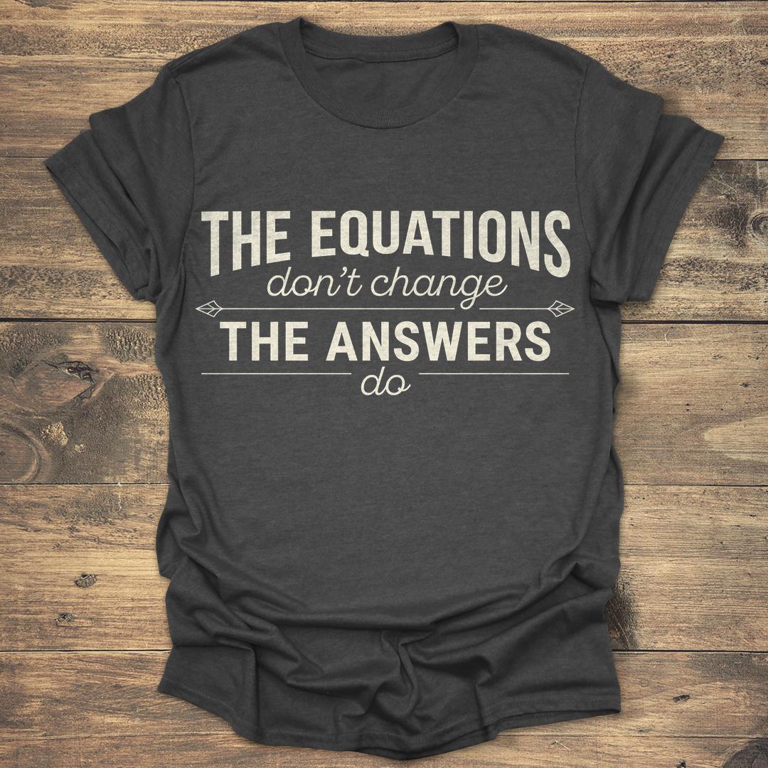 The Equations - Dark heather T-Shirt