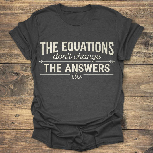 The Equations - Dark heather T-Shirt