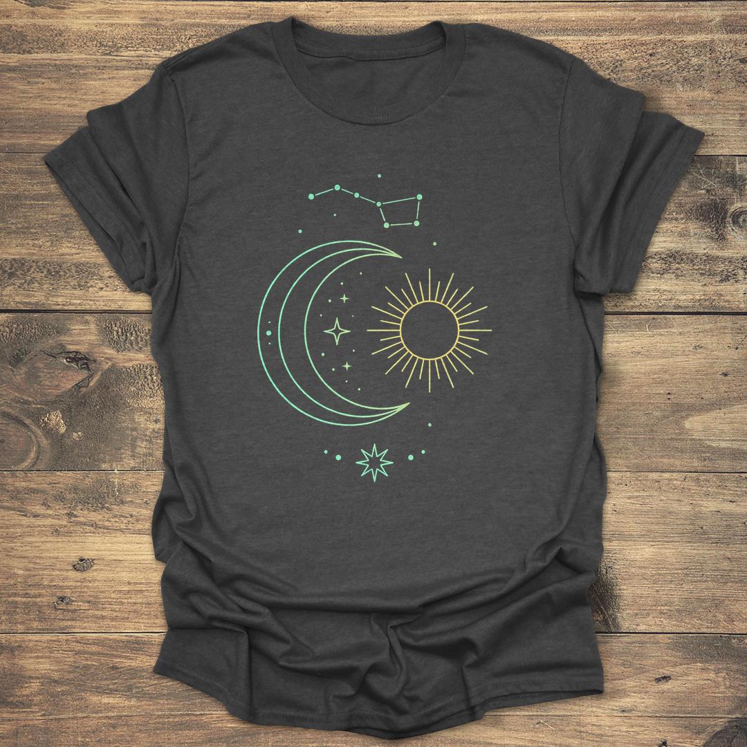 Luminous Skyward Alignment - Dark heather T-Shirt