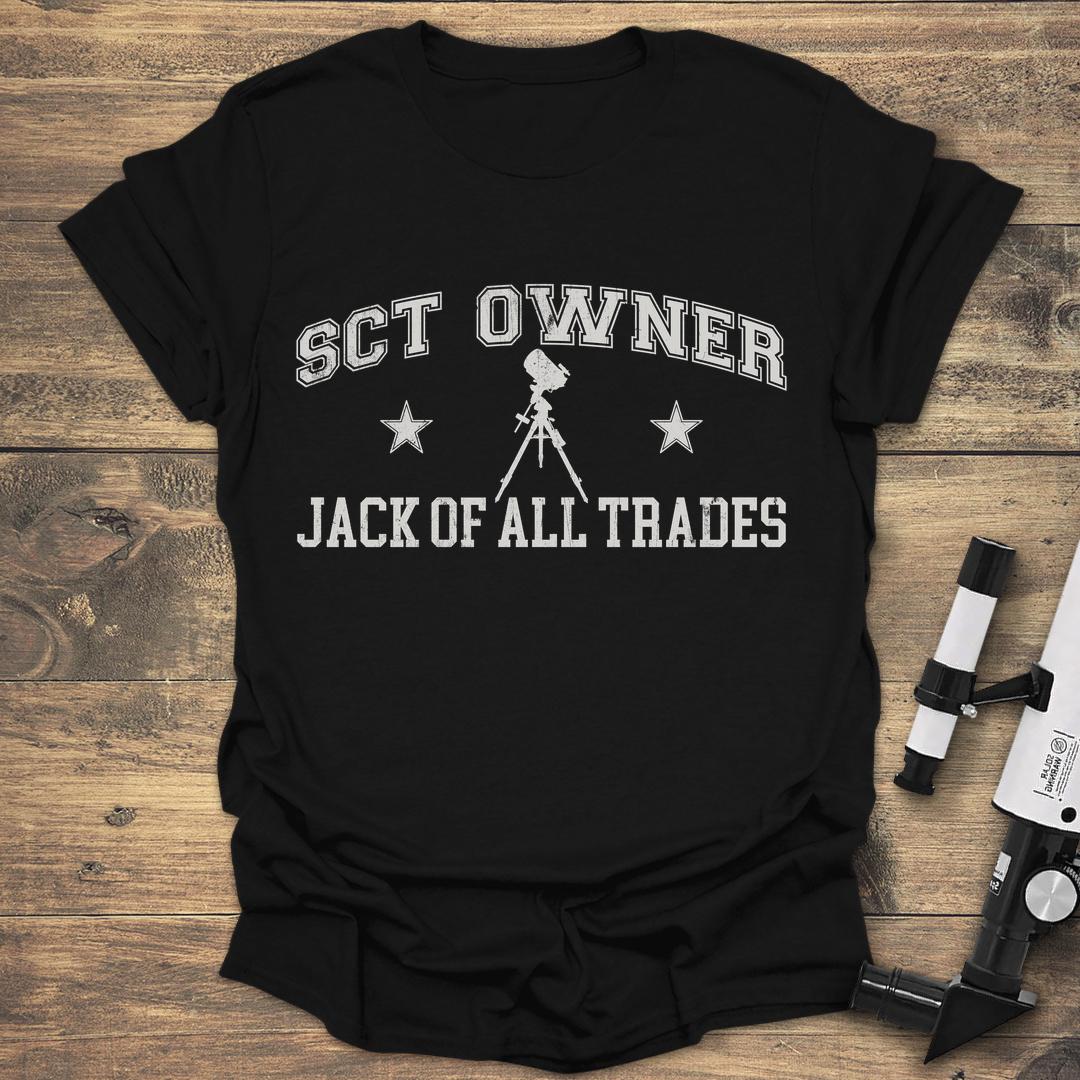 SCT Owner Jack Of All Trades - Black T-Shirt