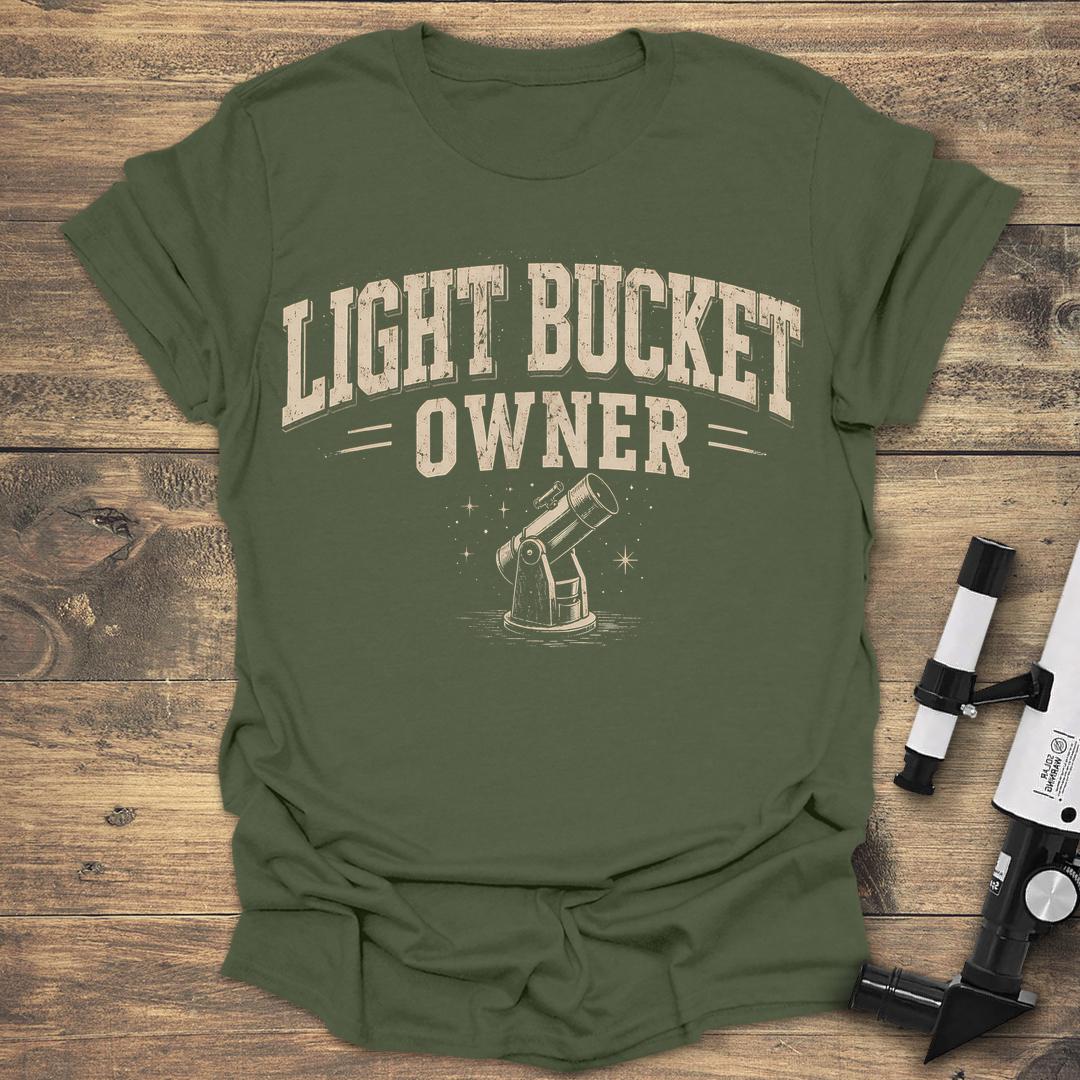 Light Bucket Owner - Military Green T-Shirt