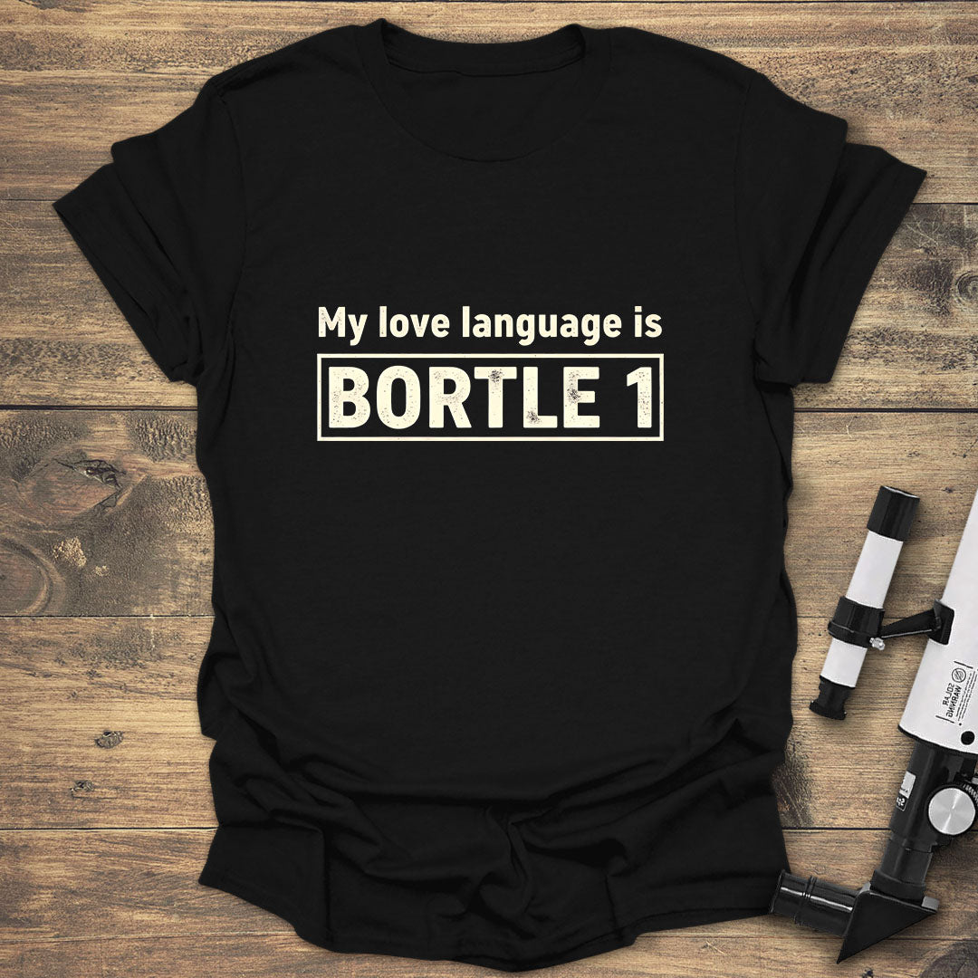 Bottle Languages - Black T-Shirt