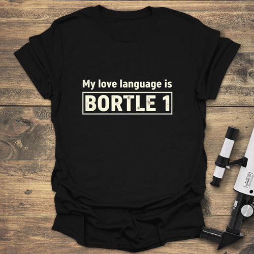 Bottle Languages - Black T-Shirt