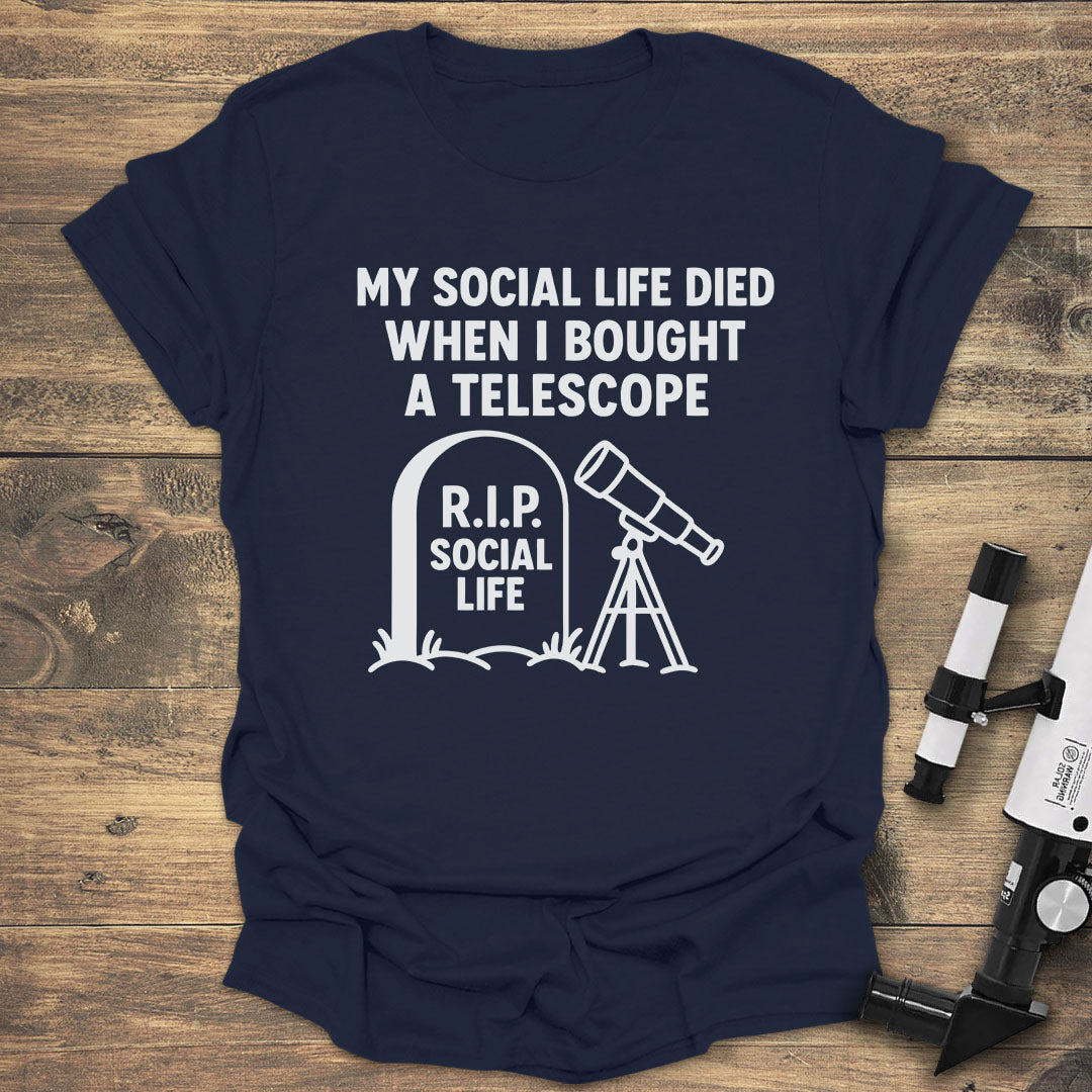 My Social Life - Navy T-Shirt