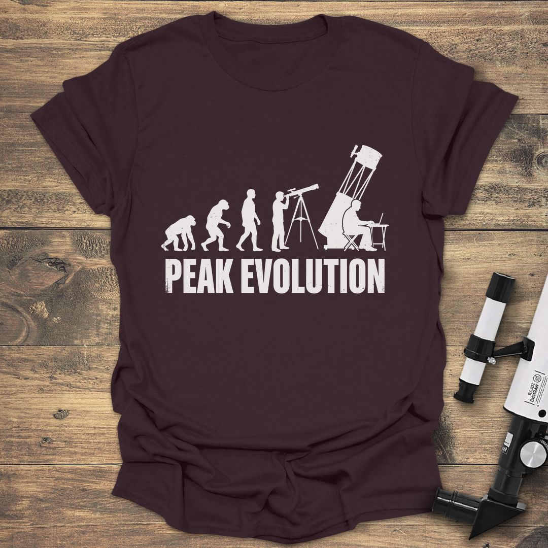 Peak Evolution - Dark Chocolate T-Shirt