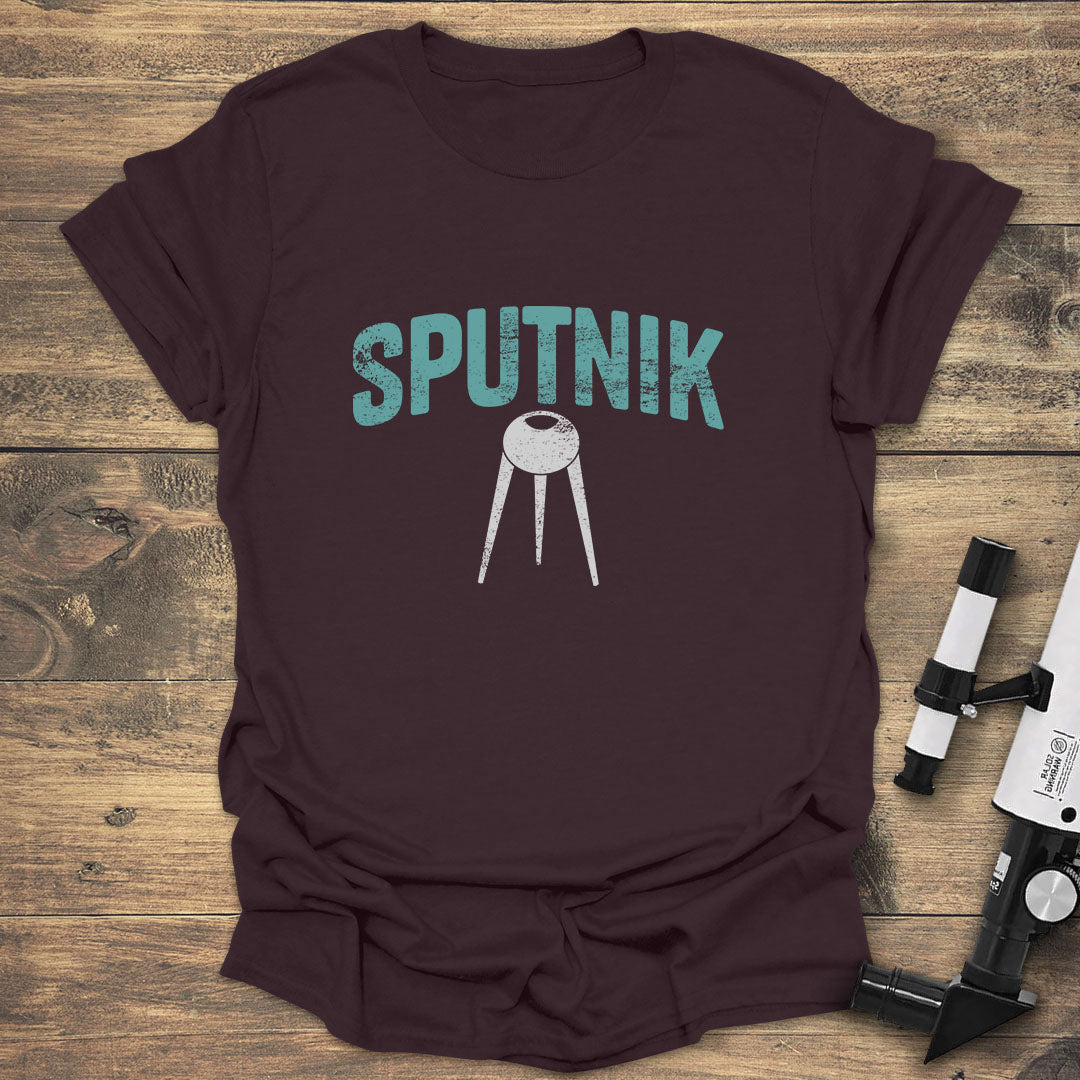 Space Spunik - Dark Chocolate T-Shirt