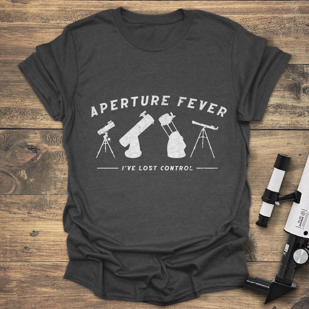 Aperture Fever Lost Control - Dark Heather t-shirt