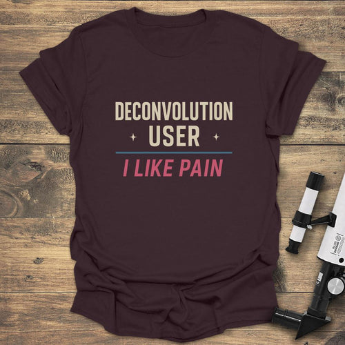 Deconvolution User - Dark Chocolate T-Shirt