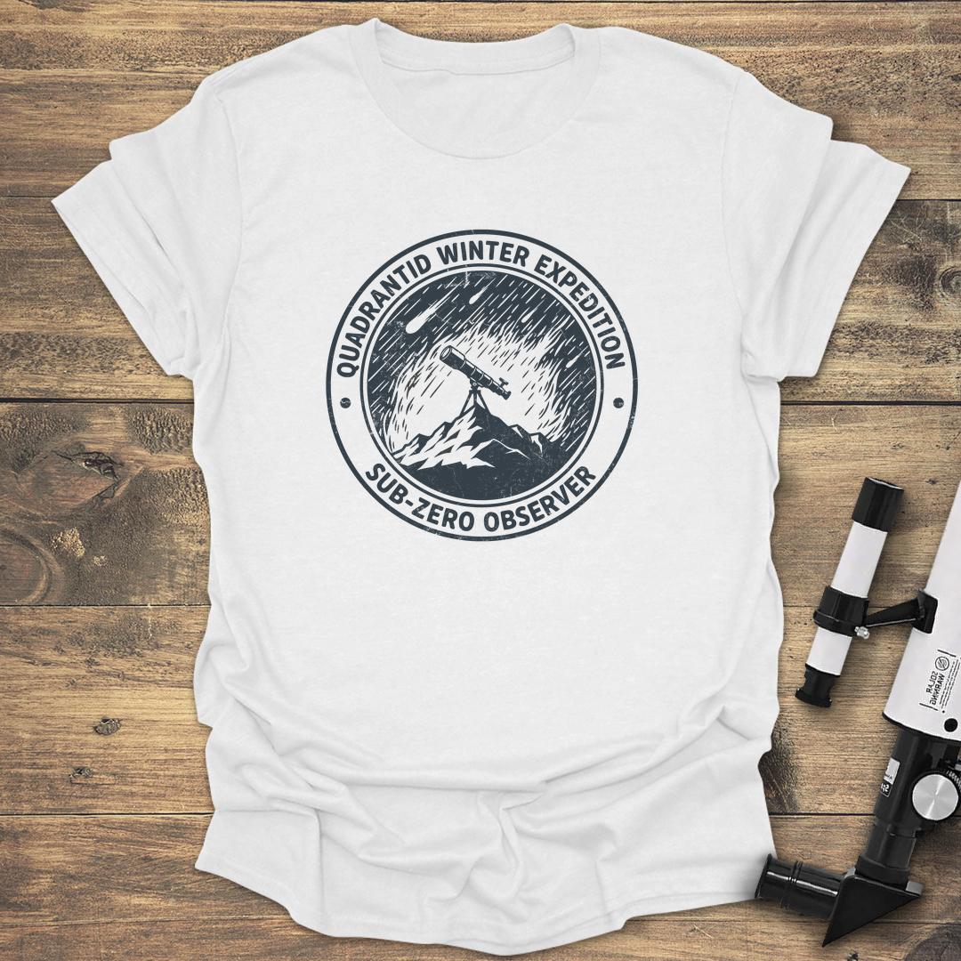 Quadrantid Winter Expedition - White T-Shirt