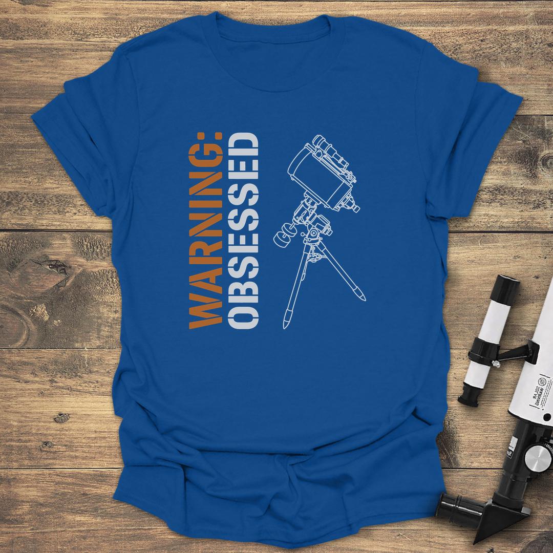 Warning Obsessed - Royal T-Shirt