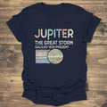 Jupiter The Great Storm - Navy T-Shirt
