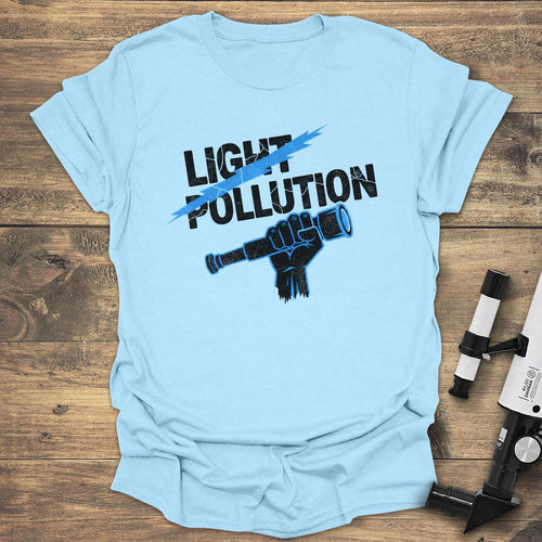 Dark Skies Ahead - Light Blue T-Shirt