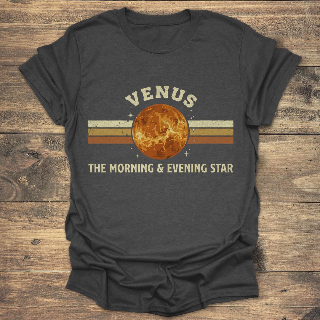Venus The Morning and Evening Star - Dark heather T-Shirt