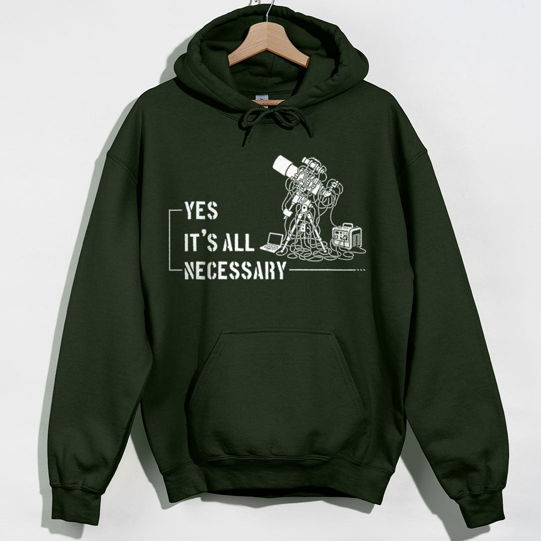Necessary Telescope Hoodie - Forest Green Hoodie