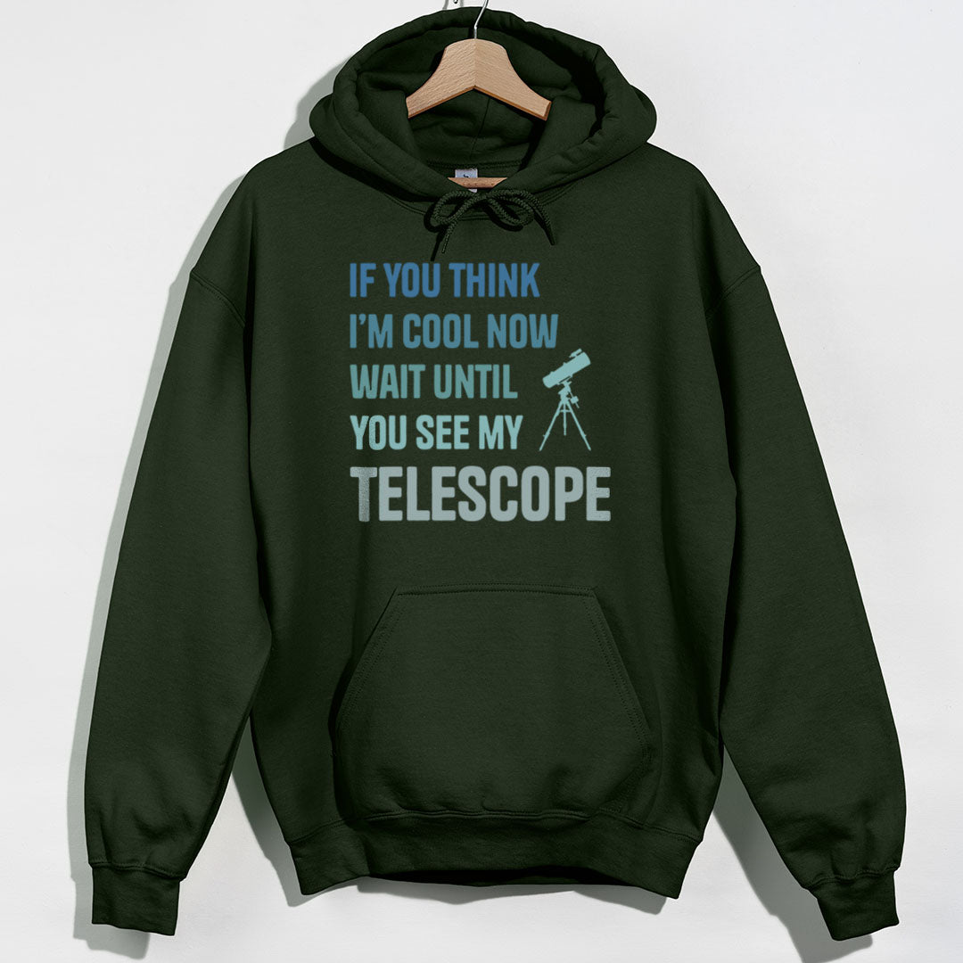 See My Telescope Hoodie - Forest Green Hoodie