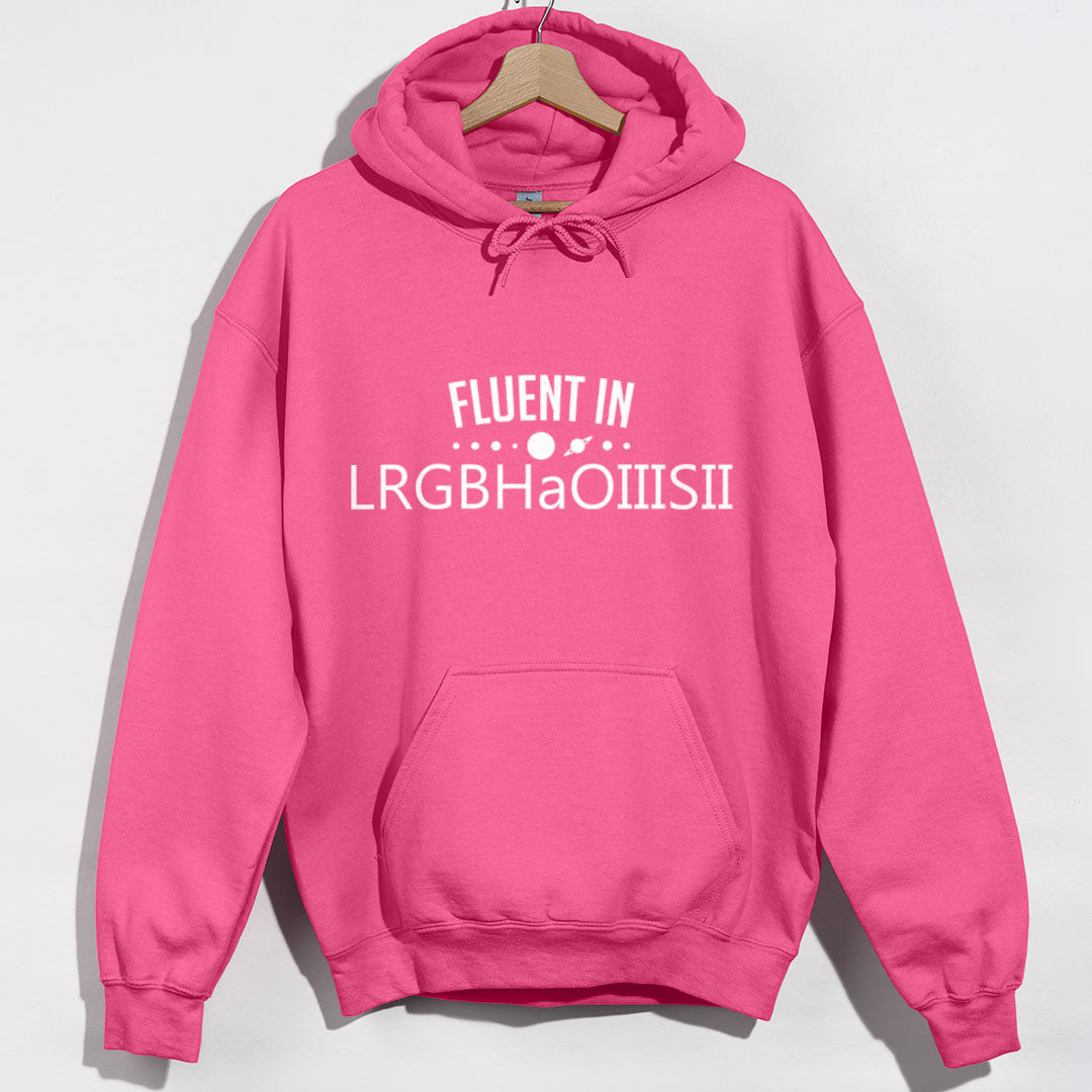 Fluent in LRGBHaOIIISII Hoodie - Heliconia Hoodie