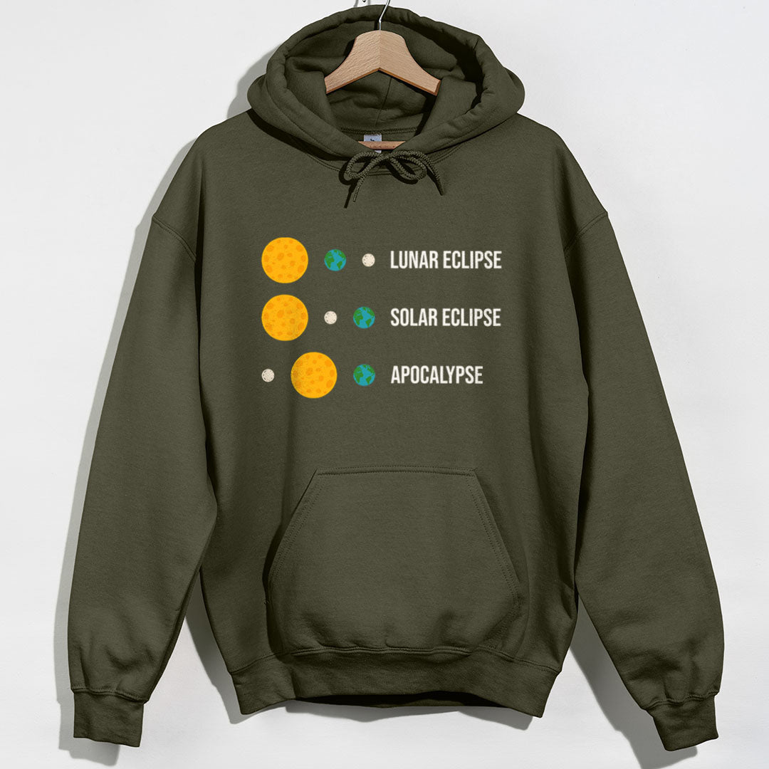 Eclipse Apocalypse Hoodie - Military Green Hoodie
