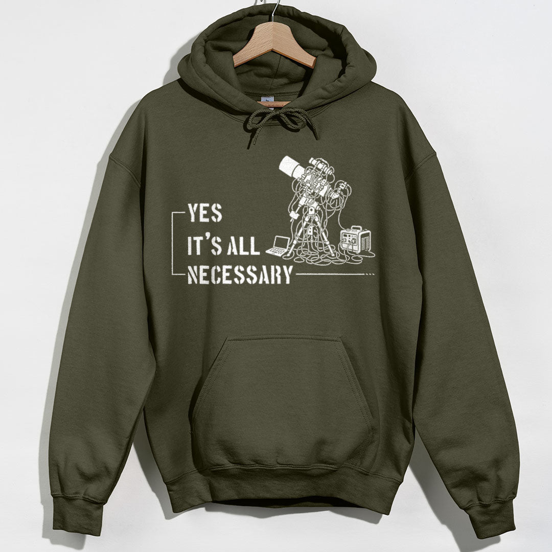 Necessary Telescope Hoodie - Military Green Hoodie