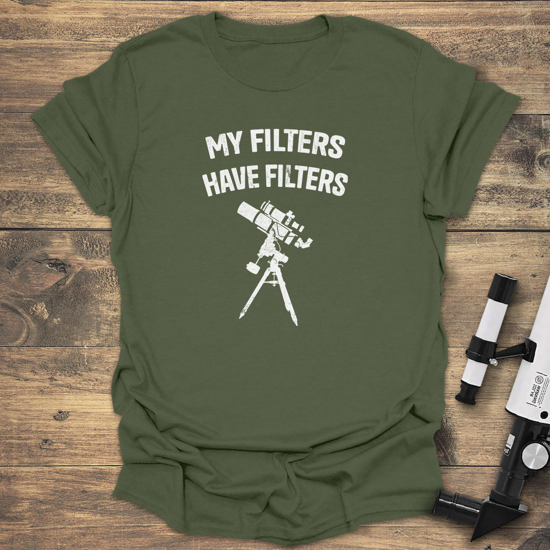 My Filters - Military Green T-Shirt
