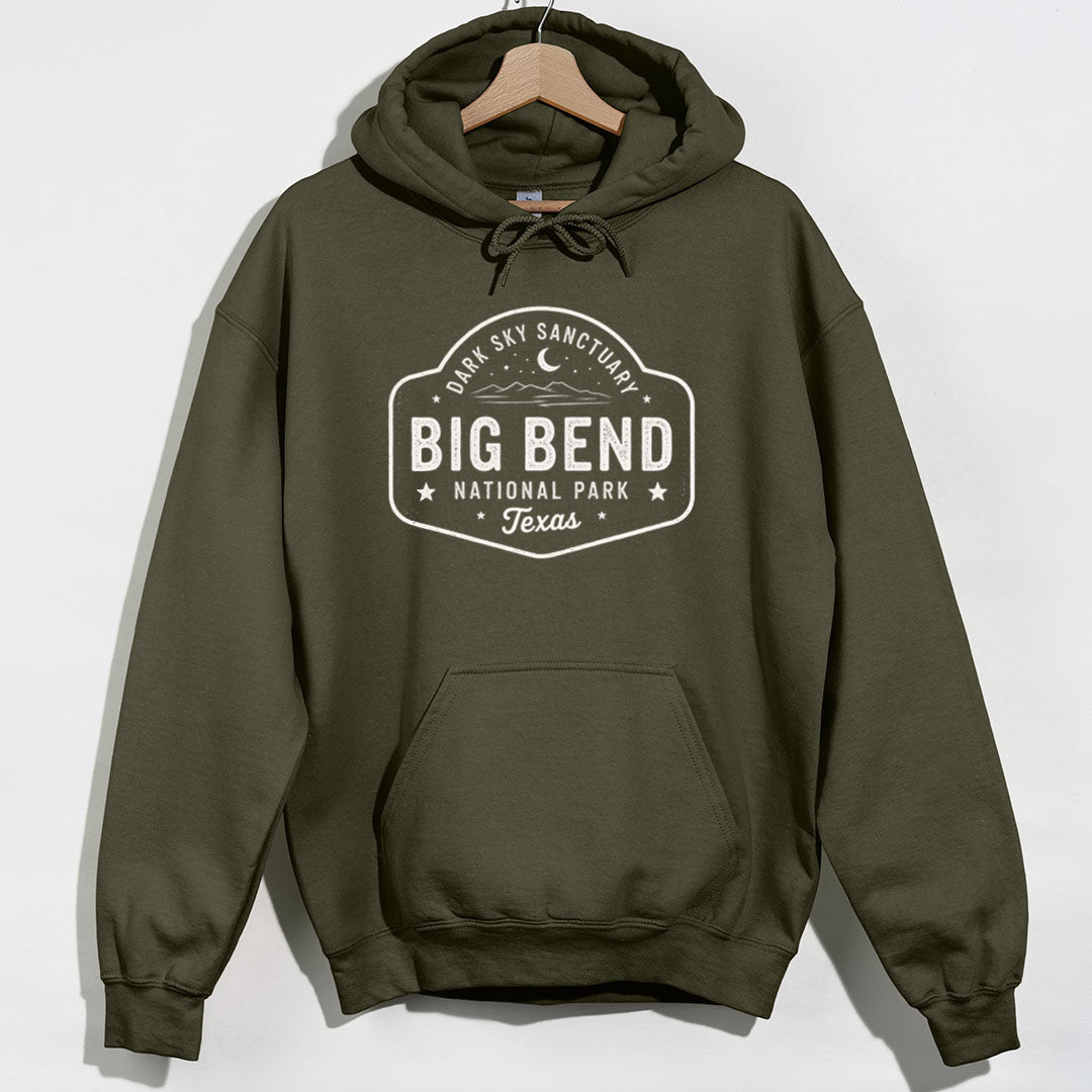 Big Bend Dark Sky Hoodie - Military Green Hoodie