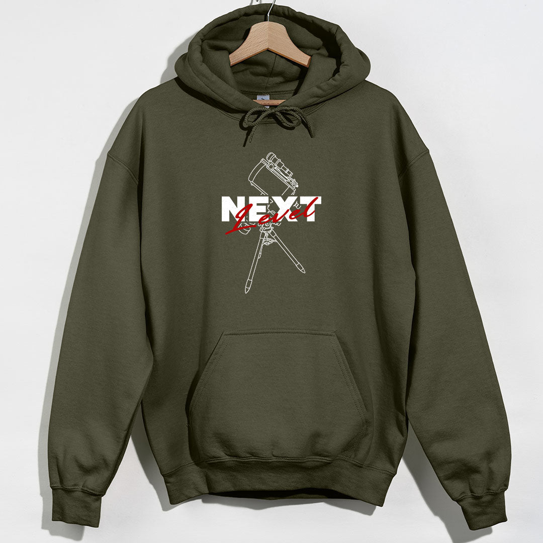 Next Level Astrophotography Rig Hoodie - Military Green Hoodie