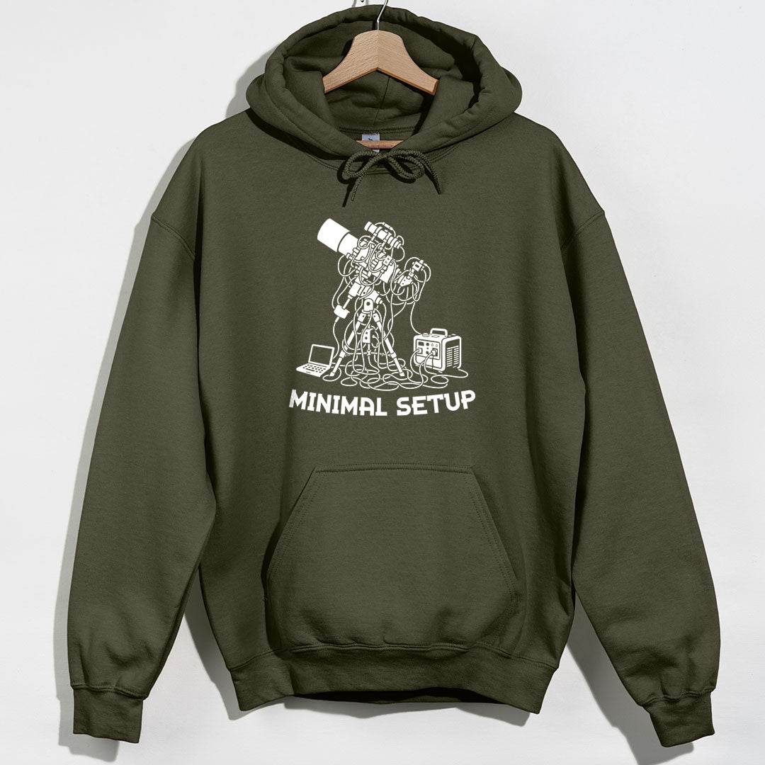 Minimal Setup Hoodie - Military Green Hoodie