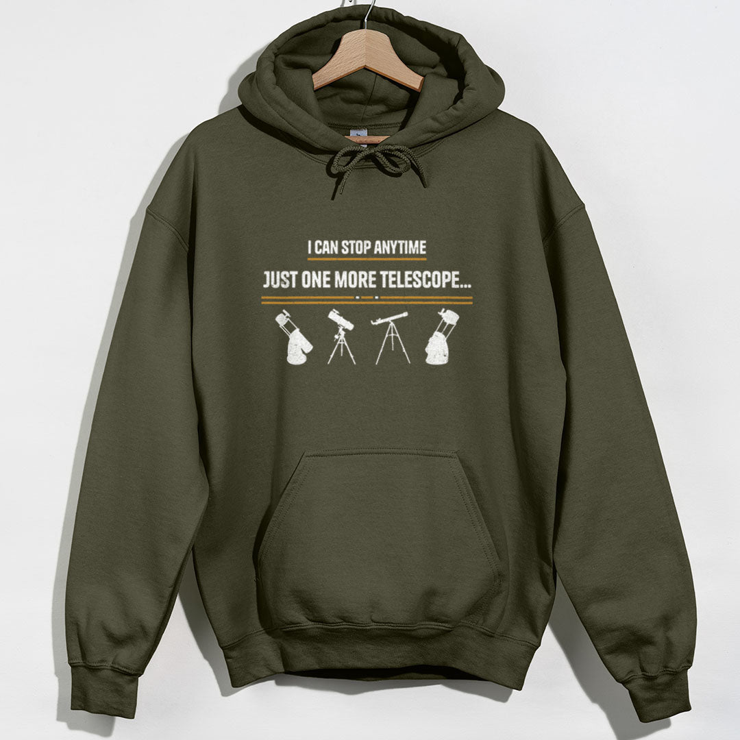 One More Telescope Hoodie - Military Green Hoodie