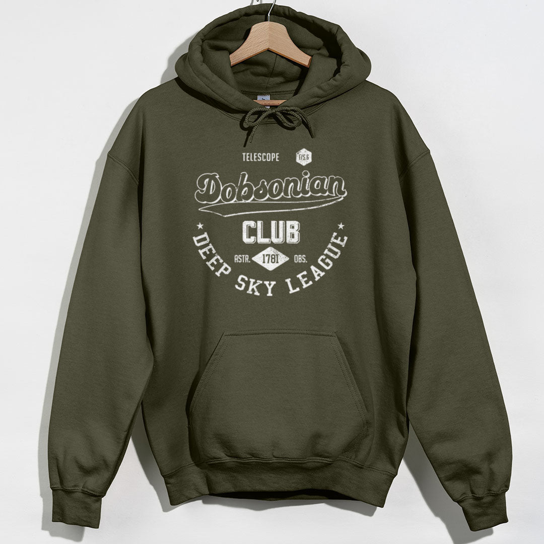 Dobsonian Club Deep Sky Hoodie - Military Green Hoodie