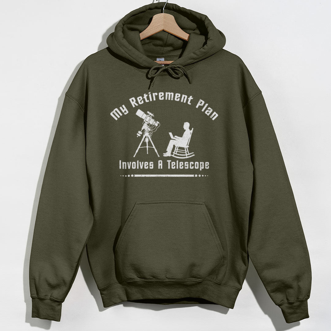 Retirement Plan Hoodie - Military Green Hoodie