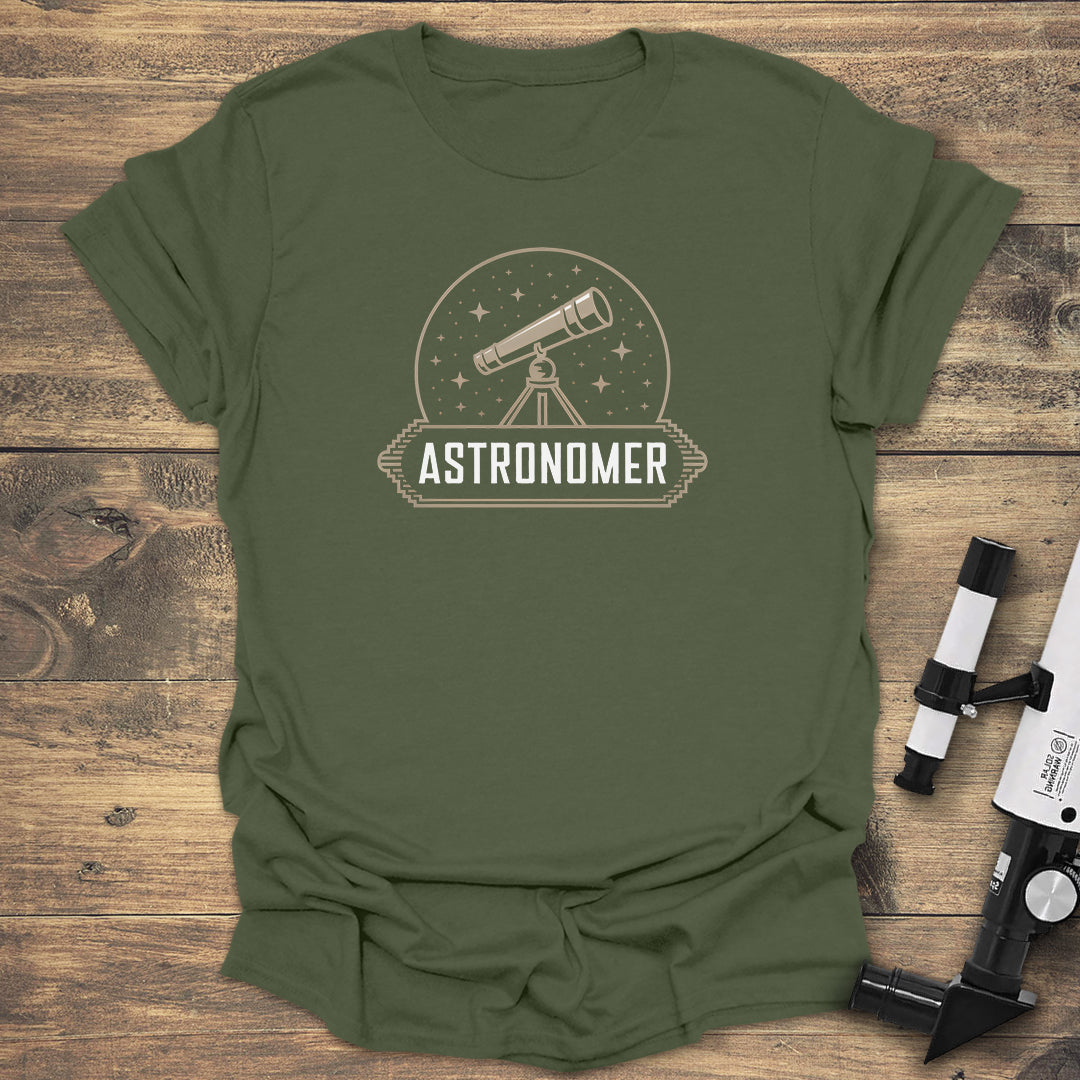 Astronomer - Military Green T-Shirt
