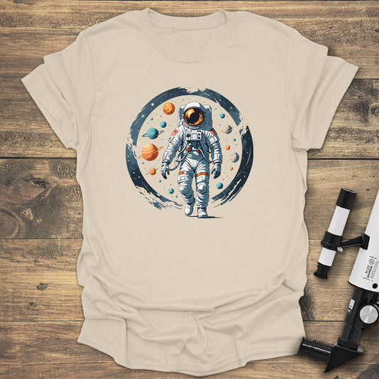 Astronaut & Planets