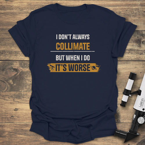 Collimation Humor - Navy T-Shirt