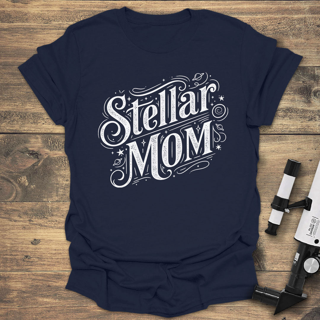 Stellar Mom - Navy T-Shirt