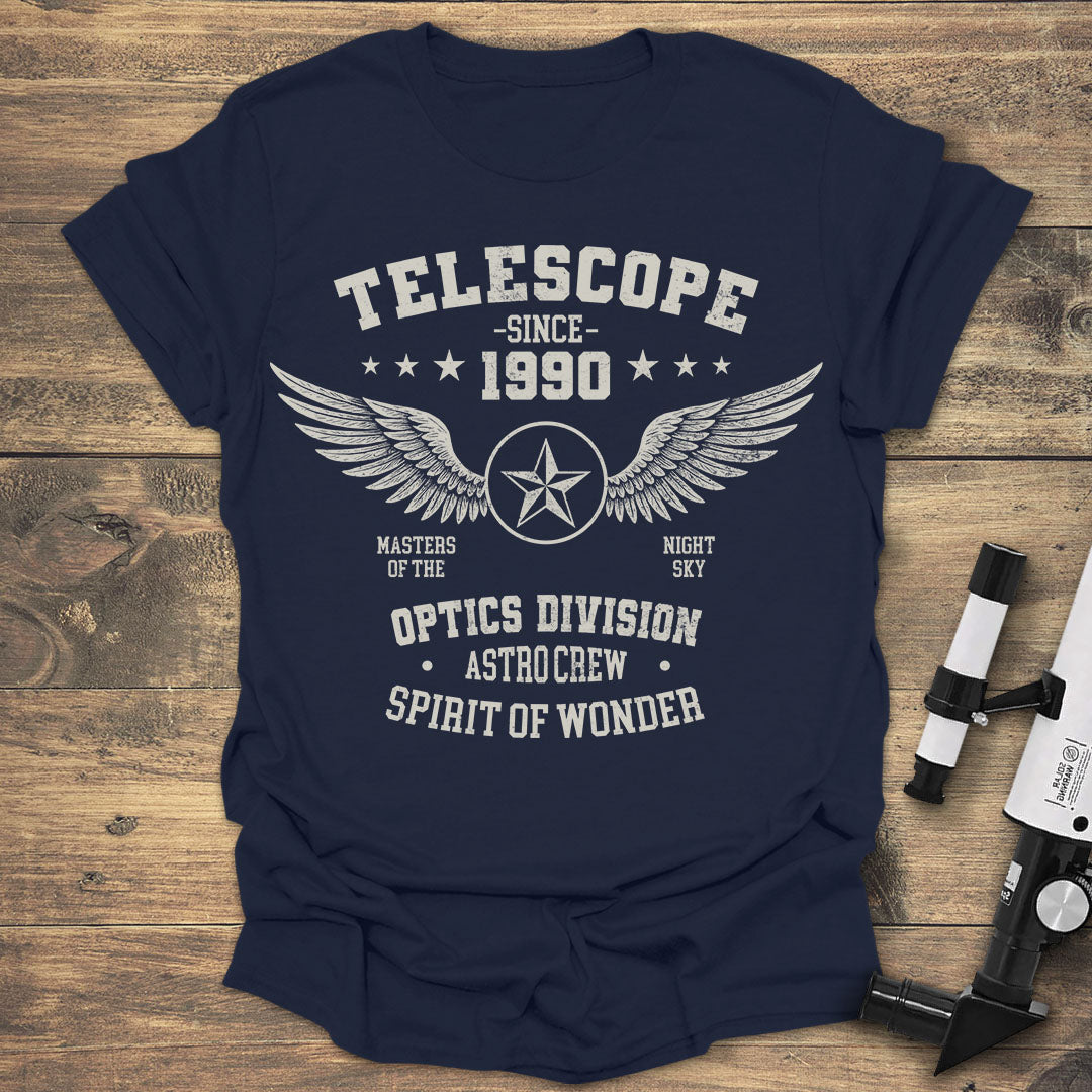 Telescope Since 1990 - Navy T-Shirt
