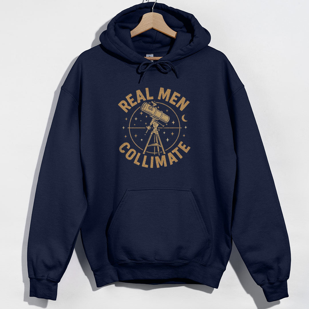 Real Men Collimate Hoodie - Navy Hoodie