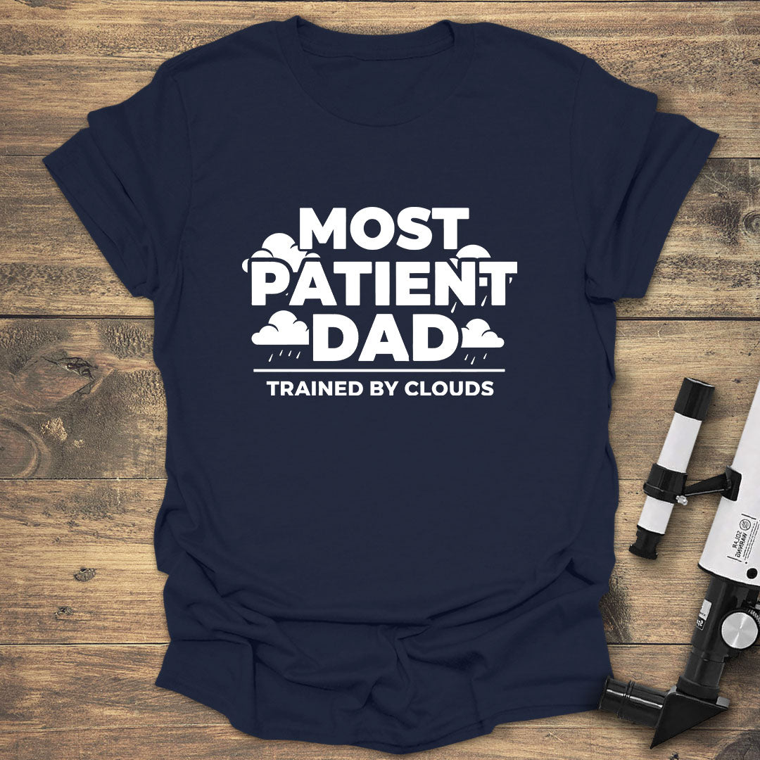 Most Patient Dad - Navy T-Shirt