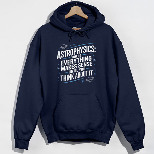 Science Humor Hoodie - Navy Hoodie