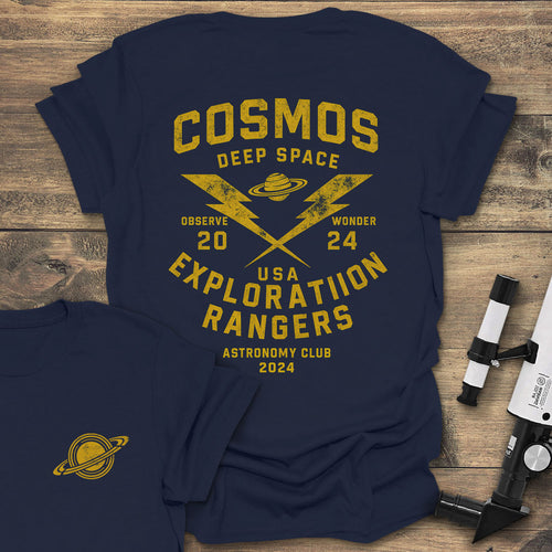 Cosmos Exploration Rangers - Navy T-Shirt