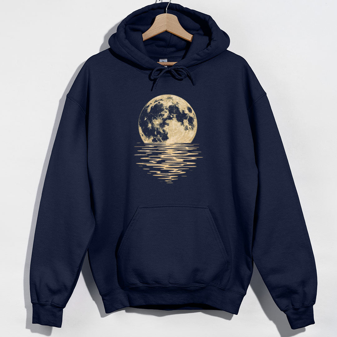 Moon Reflection Hoodie - Navy Hoodie