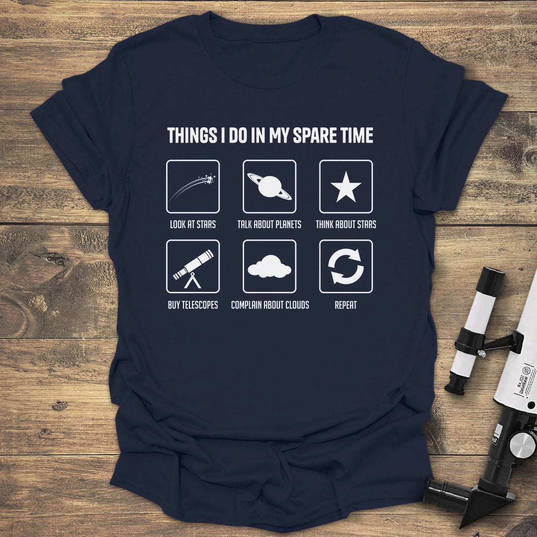 My Spare Time - Navy T-Shirt